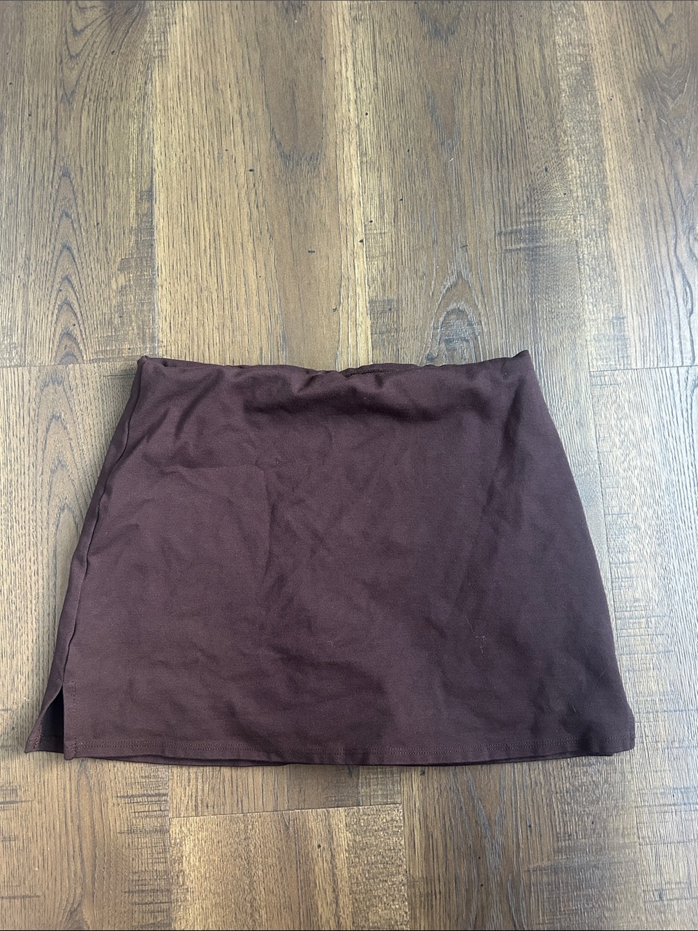 Classic Brown Mini Skirt